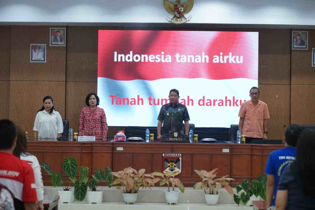 Pembukaan Rapat Koordinasi (Rakor) Tim Percepatan Penurunan Stunting di kabupaten Minahasa (ist)