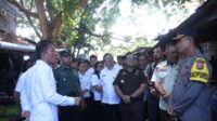 Bupati FDW bersama FORKOPIMDA Minsel tinjau Gudang Logistik KPU dan Sidak Pasar 54 Amurang.
