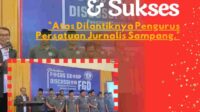 Pelantikan Persatuan Jurnalis Sampang Periode 2024-2026 (ist)