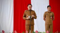 Penjabat Bupati Minahasa Dr. Noudy R.P. Tendean SIP, M.Si, saat memberikan Pengarahan (ist)