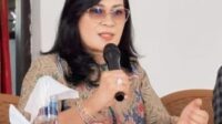 Sekretaris Daerah Kabupaten Minahasa Dr. Lynda D. Watania MM,MSi, saat memberikan arahan (ist)