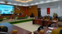 Suasana Rapat Koordinasi Nasional (Rakornas) Pengendalian Inflasi Daerah yang dipimpin Menteri Dalam Negeri Tito Karnavian secara virtual (ist)