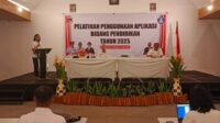 Sekretaris Daerah Minahasa, Dr. Lynda Watania, MM, M.Si., saat membawakan sambutan (ist)
