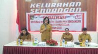 Sekretaris Daerah (Sekda) Minahasa, Dr. Lynda D. Watania, MM, M.Si, sosialisasikan Koperasi Merah Putih (ist)