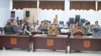 Wabup Vanda Sarundajang Pimpin Rakor Monitoring Center Surveillence for Prevention (MCSP) 2025 (ist)